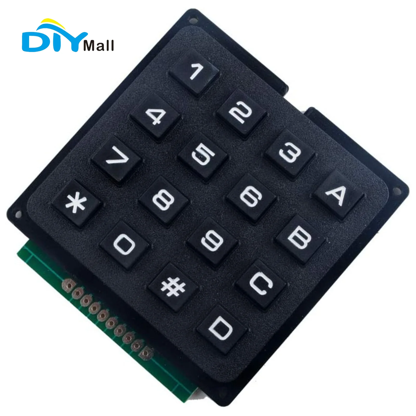 Arduino Kit - 4x4 Matrix-Membrantastatur 16-Tasten-Tastaturmodul für Arduino ESP32