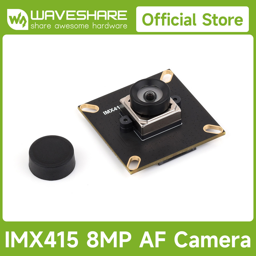 Raspberry Pi 5 - Waveshare IMX415 8MP MIPI Kameramodul, Autofokus,