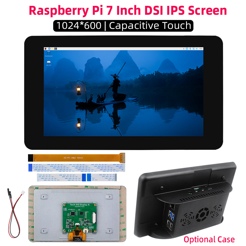 Pi 5 Case - Raspberry Pi 7 Zoll DSI 1024*600
