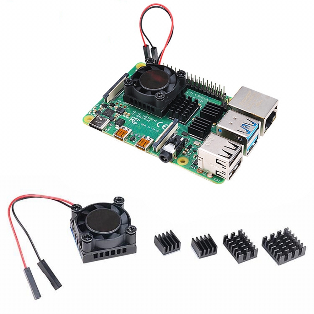Pi 4 Case - für Raspberry Pi 4, Modell B