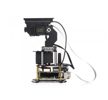 Raspberry Pi Kit - 360 ° Omnidirektionale Hochdrehmoment-2-Achsen-Schwenk-Neige-Servos mit Websteuerung