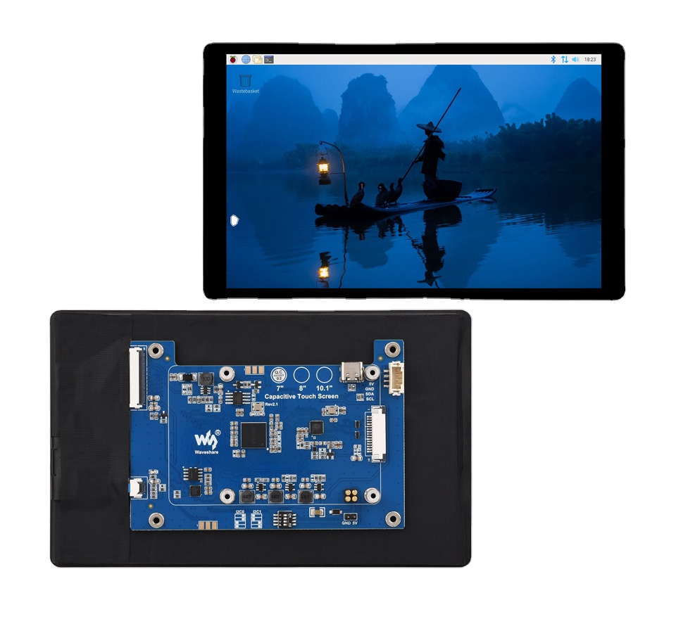 Pi Display - 7-Zoll DSI LCD (E) Waveshare Kapazitives