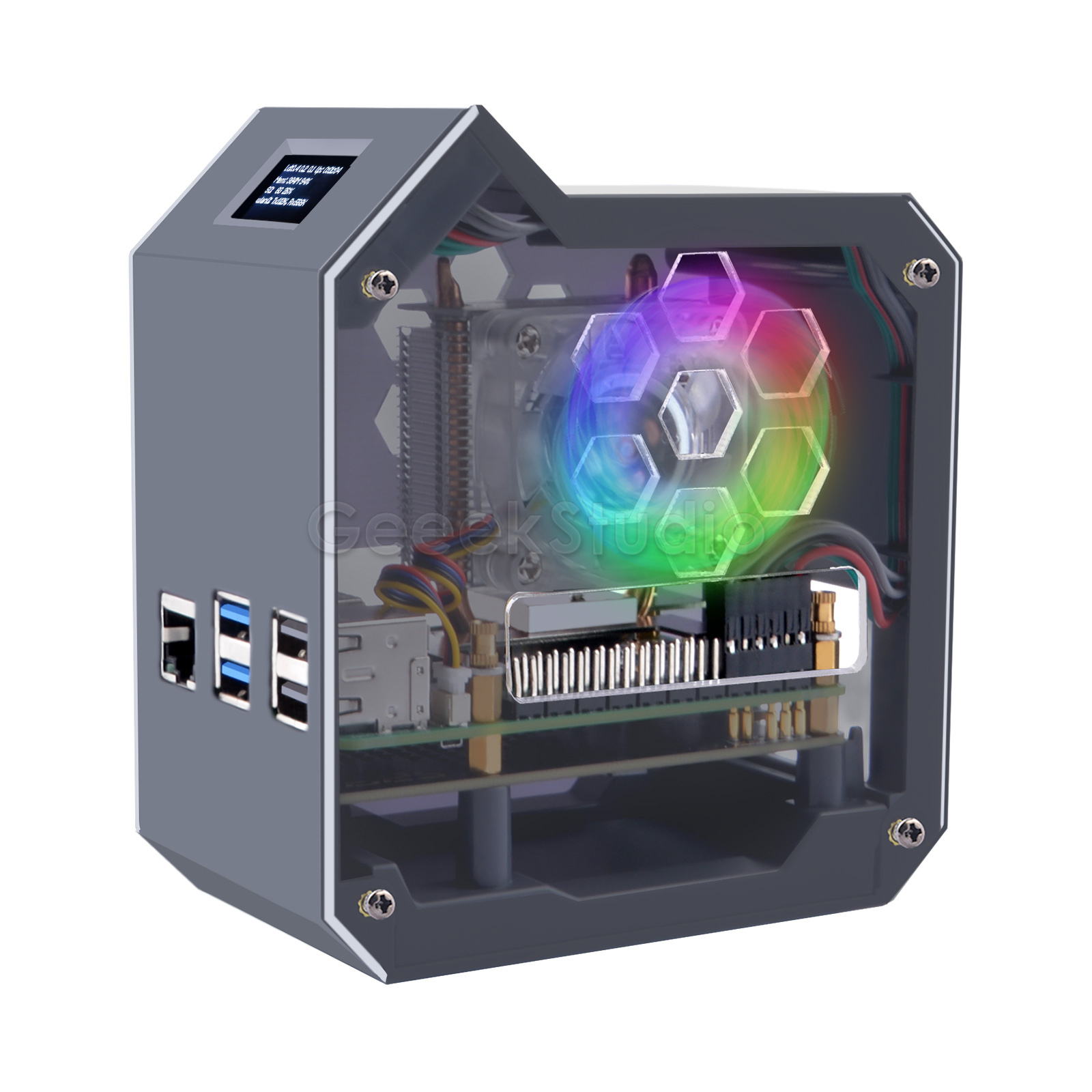 Pi 5 Case - N07 minit ower nvme nas kit