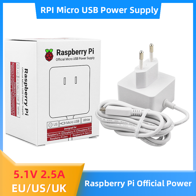 Raspberry Pi 12,5 W Netzteil 5 – Pi Power Supply Bewertung und Preis
