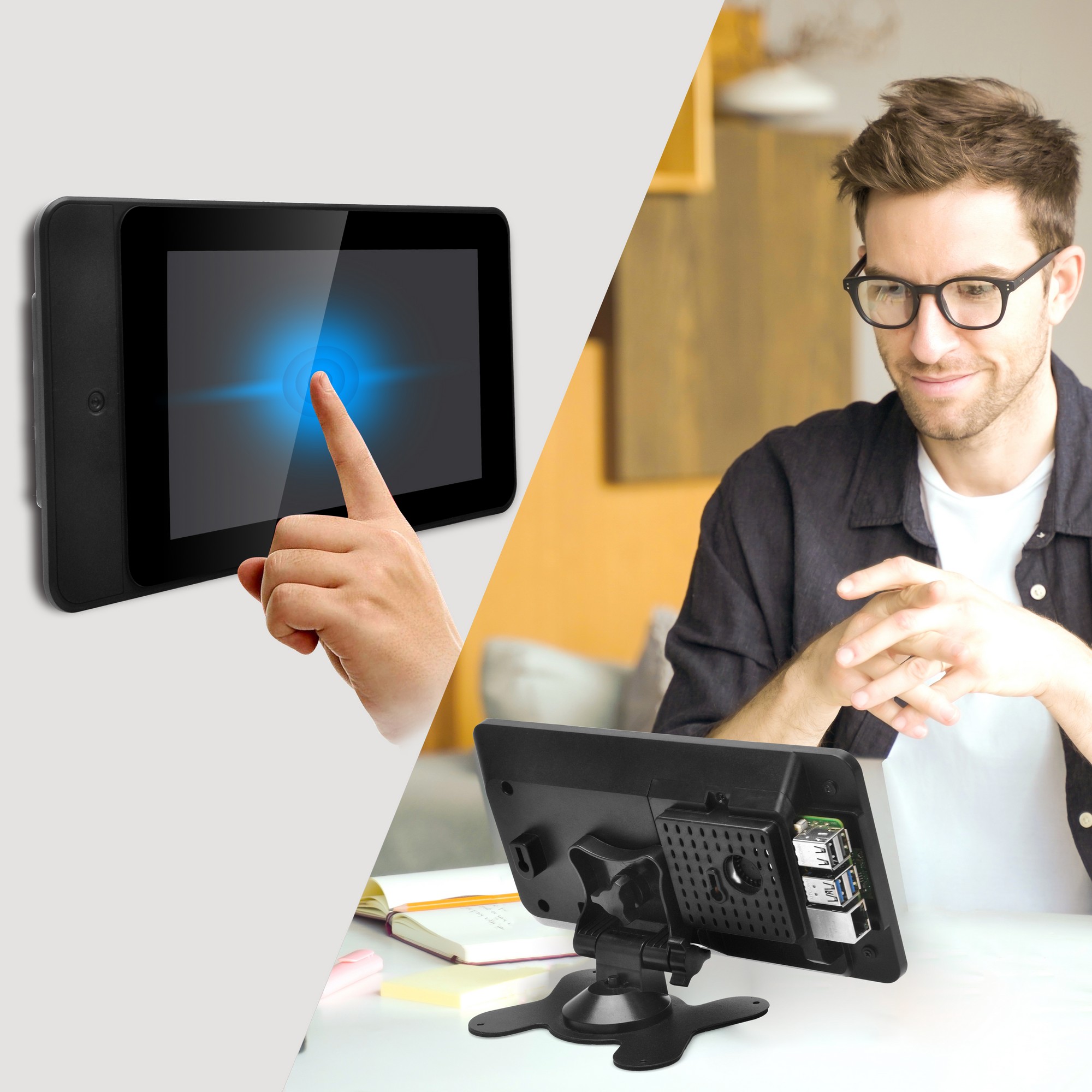 OSOYOO PiStudio Gehäuse mit 7- – Pi 4 Case Bewertung und Preis