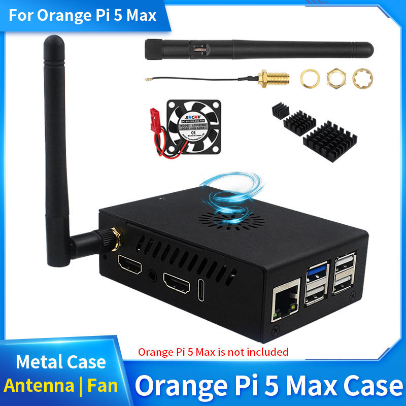 Orange Pi 5 Max-Gehäuse mit Lü – Pi 5 Case Bewertung und Preis