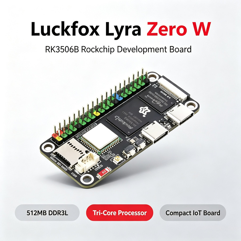 Luckfox Lyra Zero W RK3506B Ro – Pi Zero Bewertung und Preis