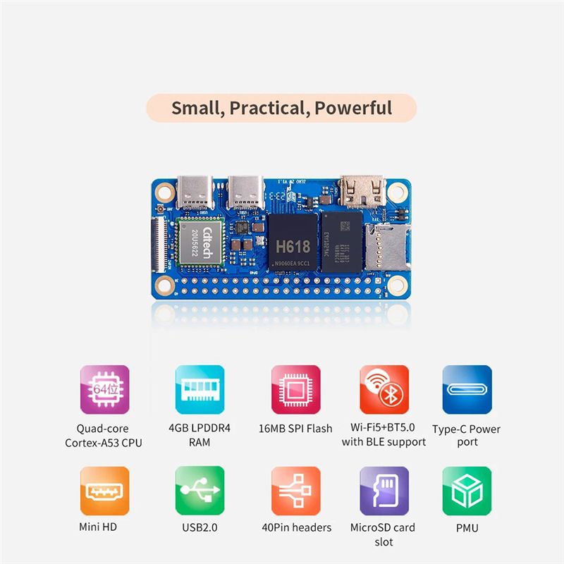 Für Orange Pi Zero 2W Entwickl – Pi Zero Bewertung und Preis