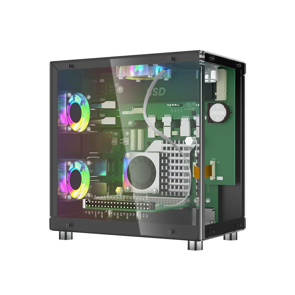 Raspberry Pi 5-Gehäuseschutz-S – Pi 5 Case Bewertung und Preis