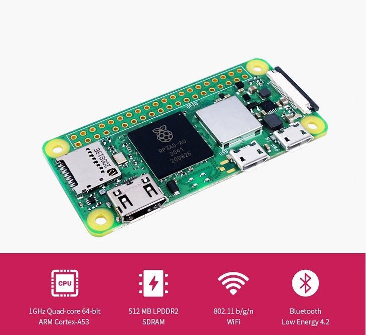 Raspberry Pi Zero 2 W, fünfmal – Pi Zero Bewertung und Preis