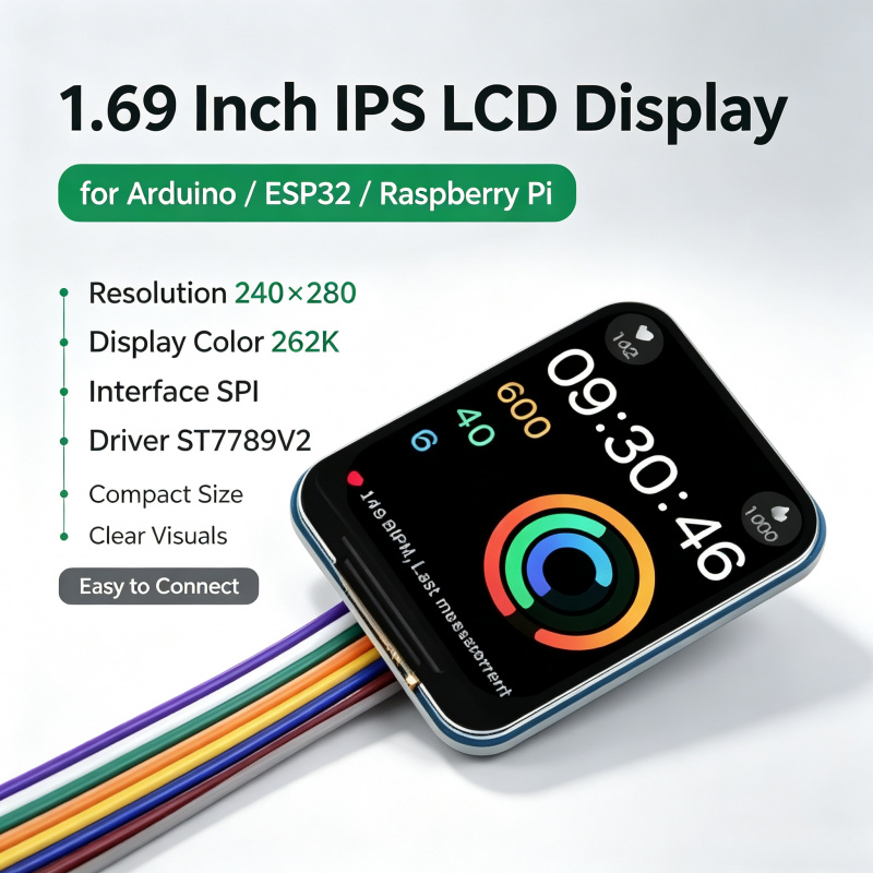 1,69 Zoll IPS LCD-Modul ST7789 – Pi Zero Bewertung und Preis