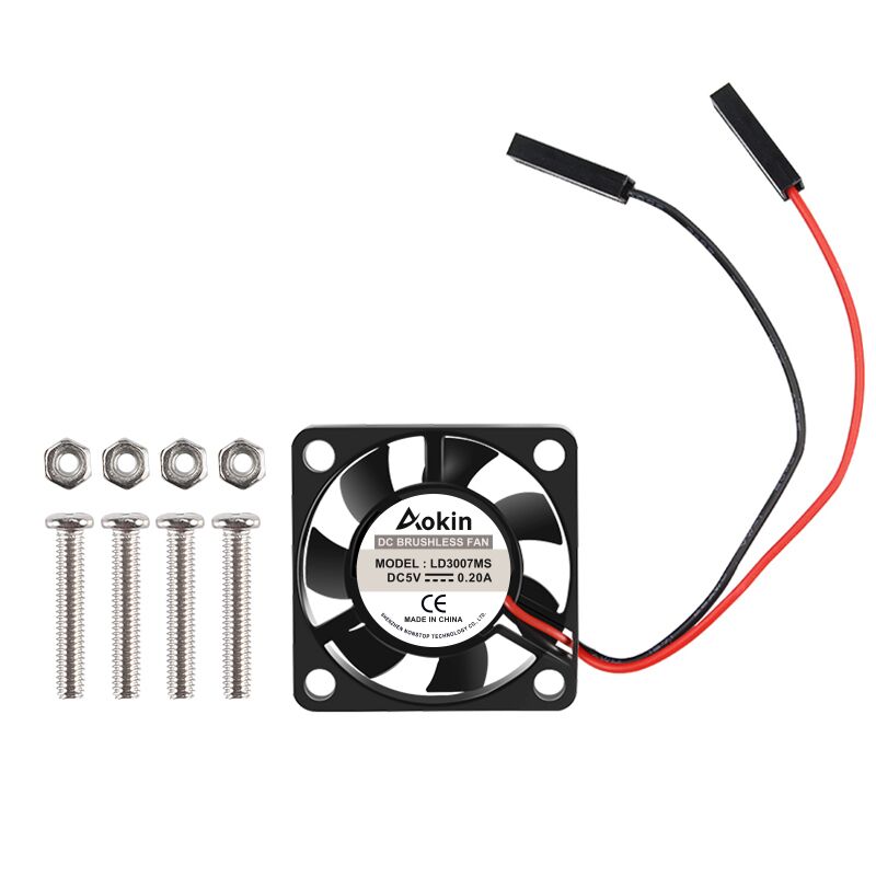 5V/3,3 V Lüfter Mit Schrauben  – Pi Cooler Bewertung und Preis