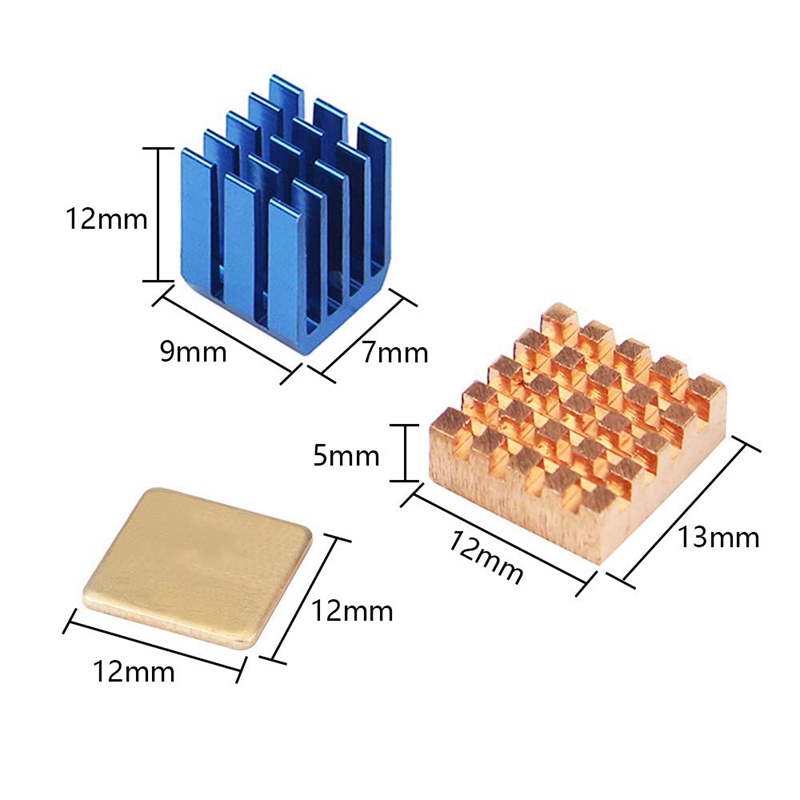 5V/3,3 V Lüfter Mit Schrauben  – Pi Cooler Bewertung und Preis