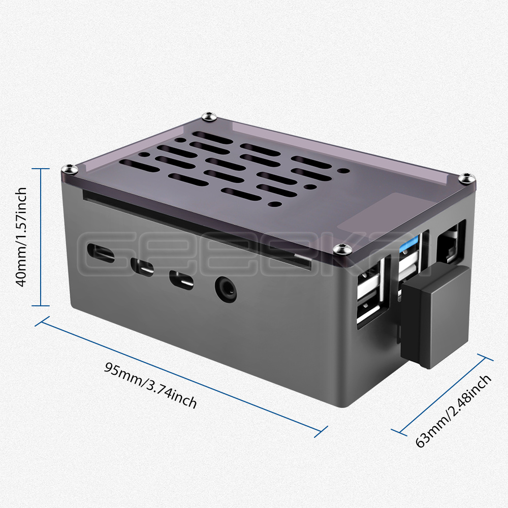 GeeekPi Aluminium-Ziegelgehäus – Pi 4 Case Bewertung und Preis