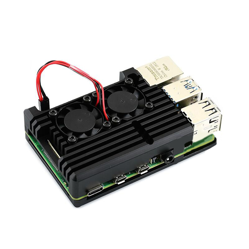 Aluminium-Metallgehäuse mit Do – Pi 4 Case Bewertung und Preis